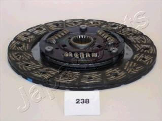 Japanparts DF-238 - Clutch Disc autospares.lv