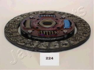 Japanparts DF-224 - Clutch Disc autospares.lv