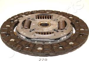 Japanparts DF-270 - Clutch Disc autospares.lv