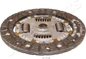 Japanparts DF-270 - Clutch Disc autospares.lv