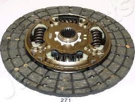 Japanparts DF-271 - Clutch Disc autospares.lv