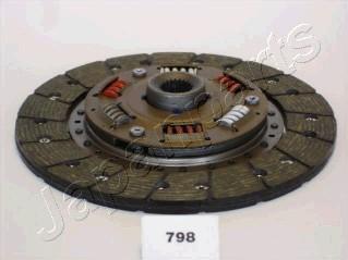 Japanparts DF-798 - Clutch Disc autospares.lv