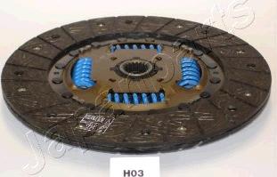 Japanparts DF-H03 - Clutch Disc autospares.lv