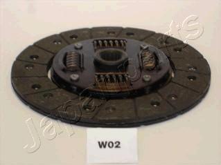 Japanparts DF-W02 - Clutch Disc autospares.lv