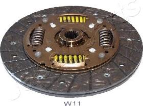 Japanparts DF-W11 - Clutch Disc autospares.lv