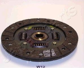 Japanparts DF-W12 - Clutch Disc autospares.lv