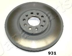 Japanparts DI-931 - Brake Disc autospares.lv