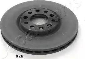 Japanparts DI-928 - Brake Disc autospares.lv