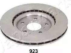 Japanparts DI-923 - Brake Disc autospares.lv