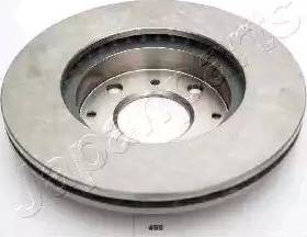 Japanparts DI-499 - Brake Disc autospares.lv