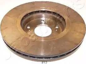 Japanparts DI-412 - Brake Disc autospares.lv