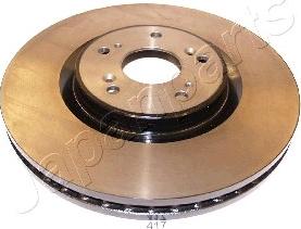 Japanparts DI-417 - Brake Disc autospares.lv