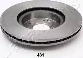 Japanparts DI-431 - Brake Disc autospares.lv