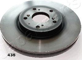 Japanparts DI-438 - Brake Disc autospares.lv