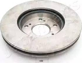 Japanparts DI-432 - Brake Disc autospares.lv