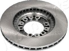 Japanparts DI-599C - Brake Disc autospares.lv