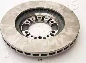 Japanparts DI-599 - Brake Disc autospares.lv