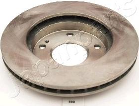 Japanparts DI-598 - Brake Disc autospares.lv