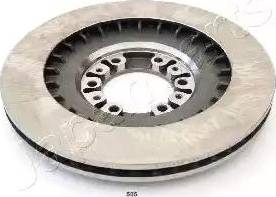 Japanparts DI-505 - Brake Disc autospares.lv