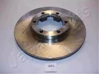 Japanparts DI-501 - Brake Disc autospares.lv