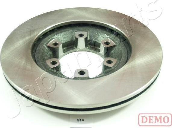 Japanparts DI-514C - Brake Disc autospares.lv