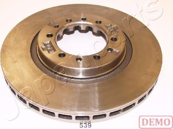 Japanparts DI-539C - Brake Disc autospares.lv