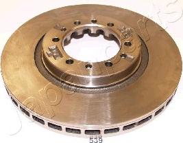 Japanparts DI-539 - Brake Disc autospares.lv