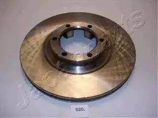 Japanparts DI-520 - Brake Disc autospares.lv