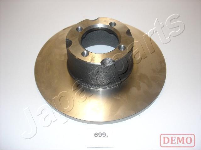 Japanparts DI-699C - Brake Disc autospares.lv