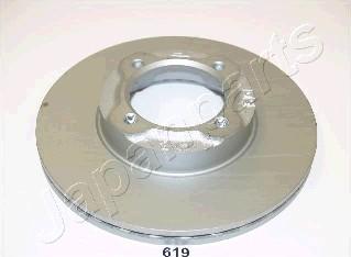 Japanparts DI-619 - Brake Disc autospares.lv