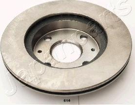 Japanparts DI-614 - Brake Disc autospares.lv