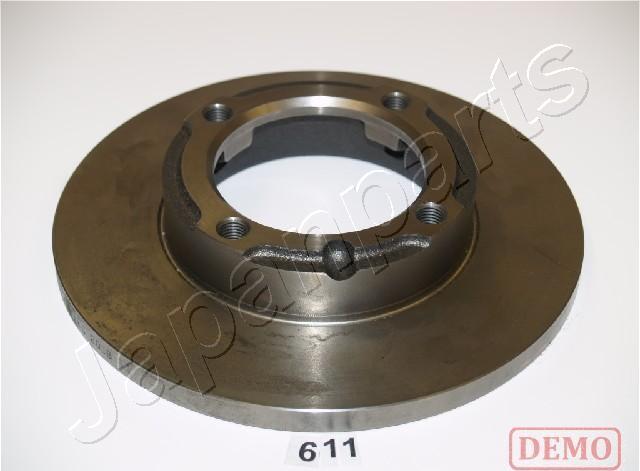 Japanparts DI-611C - Brake Disc autospares.lv