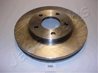 Japanparts DI-098 - Brake Disc autospares.lv