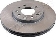 Japanparts DI-0403 - Brake Disc autospares.lv