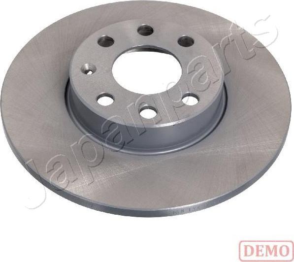 Japanparts DI-0407C - Brake Disc autospares.lv