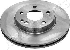 Japanparts DI-0504 - Brake Disc autospares.lv