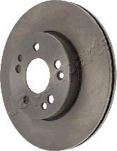 Japanparts DI-0533 - Brake Disc autospares.lv