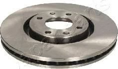 Japanparts DI-0601 - Brake Disc autospares.lv