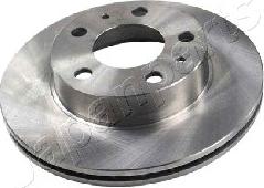 Japanparts DI-0621 - Brake Disc autospares.lv