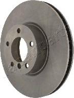 Japanparts DI-0122 - Brake Disc autospares.lv