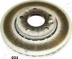 Japanparts DI-031 - Brake Disc autospares.lv