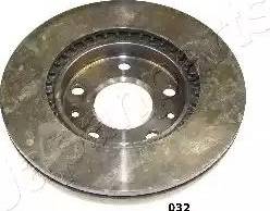 Japanparts DI-032 - Brake Disc autospares.lv