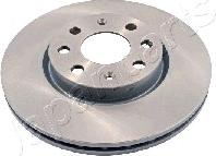 Japanparts DI-0202 - Brake Disc autospares.lv