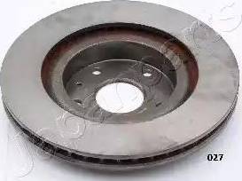 Japanparts DI-027 - Brake Disc autospares.lv