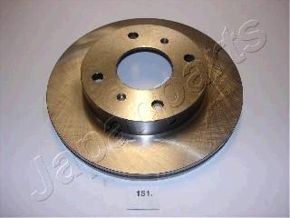 Japanparts DI-151 - Brake Disc autospares.lv