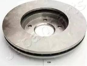 Japanparts DI-158 - Brake Disc autospares.lv