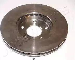 Japanparts DI-157 - Brake Disc autospares.lv