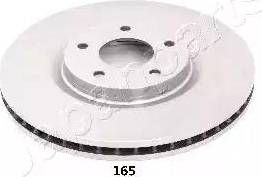 Japanparts DI-165 - Brake Disc autospares.lv