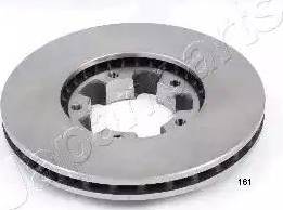 Japanparts DI-161 - Brake Disc autospares.lv