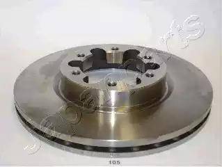 Japanparts DI-105 - Brake Disc autospares.lv